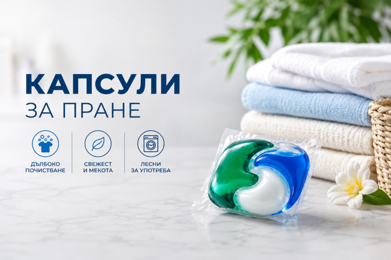 КАПСУЛИ ЗА ПРАНЕ 