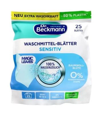 Листове за Пране Dr. Beckmann Sensitiv за чувствителна кожа 25пр.