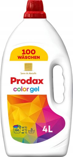 Течен перилен препарат Prodax Color – 4 л / 100 пранета