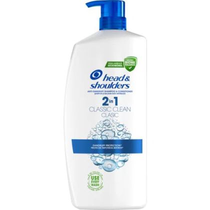 Шампоан Head & Shoulders Classic Clean 2 in 1 800мл.