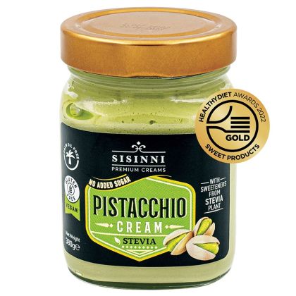 Гръцки пистачо крем Sisinni Pistacchio Cream със стевиа 380гр.