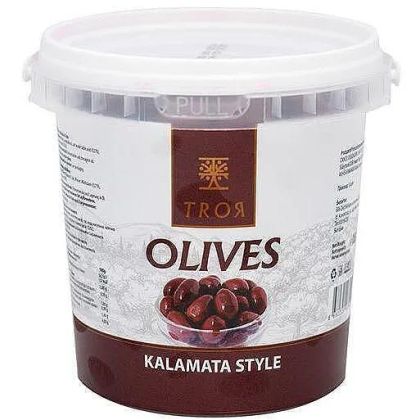 Маслини 350гр. Troya Kalamata Style пласмасова кофичка 