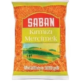 Червена леща 1кг. Saban Kırmızı Mercimek