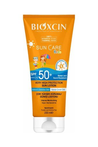 Слънцезащитен лосион за деца Bioxcin Sun Care Kids SPF 50+ 200 мл