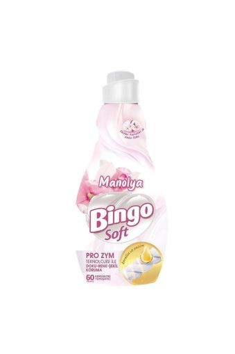 омекотител за тъкани Bingo Soft Manolya Концентриран 1.44 л (60 пранета)