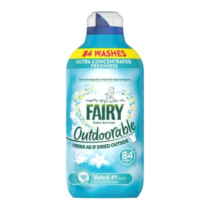 Омекотител за тъкани Fairy Outdoorable Original 1.176 л (84 пранета)
