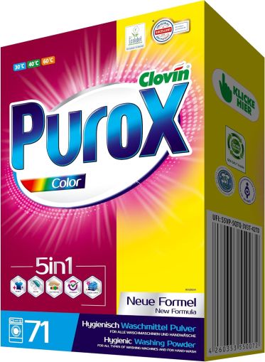 Прах за Пране Purox Color 5in1– 71 Пранета