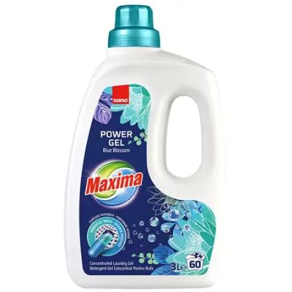 Течен Перилен Препарат Maxima Power Gel Blue Blossom – 3L / 60 Пранета