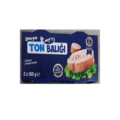 Риба тон Derya Ton 2 x 160 г
