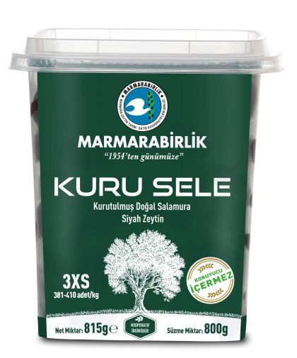 МАСЛИНИ MARMARABIRLIK KURU SELE ТУРСКИ СТАФИДИРАНИ МАСЛИНИ МАРМАРАБИРЛИК 800ГР.