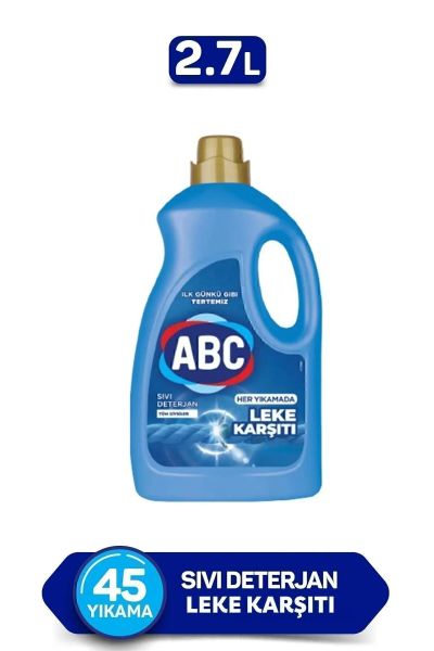 Течен перилен препарат ABC Leke  против петна (3 л / 50 пранета)