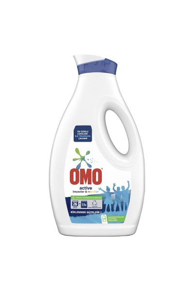 Течен перилен препарат OMO Active Fresh Cold Power 26 пранета  универсален 