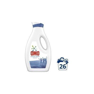 Течен перилен препарат OMO Active Fresh Cold Power 26 пранета бяло