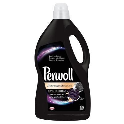 Течен перилен препарат Perwoll Renew & Repair Black за черно 4л.72пранета