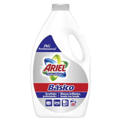 Течен перилен препарат Ariel Básico 60 пранета Универсал