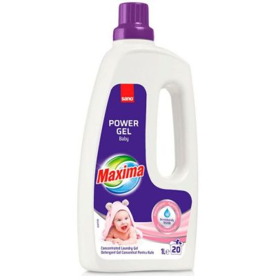 Течен перилен препарат Sano Maxima Baby Power Gel 1 л / 20 пранета 