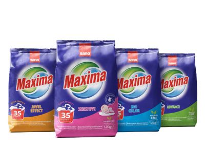 Сух прах за пране Sano Maxima 1.25 кг/35 пранета