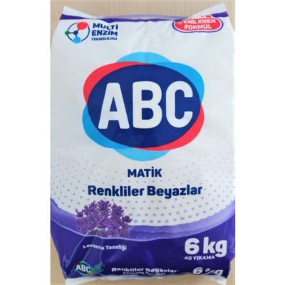 Сух прах за пране ABC 6кг. 40 пранета Универсал 