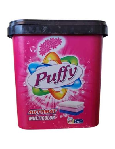 Сух прах за пране Puffy Multicolor 3кг 20 пранета 