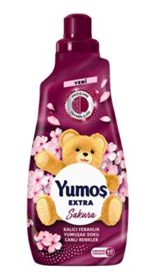 Омекотител Yumoş Sakura с Аромат на Сакура (1.44L / 60 Пранета)
