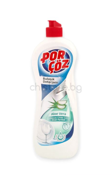Препарат за съдове Por Çöz Aloe Vera & Лимон 675 мл