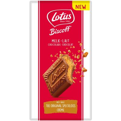 Млечен шоколад Lotus Biscoff Melk-lait 180гр.