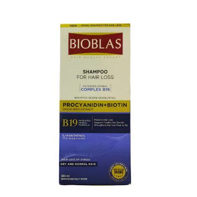 Шампоан против косопад Bioblas Procyanidin + Biotin Shampoo 360мл.