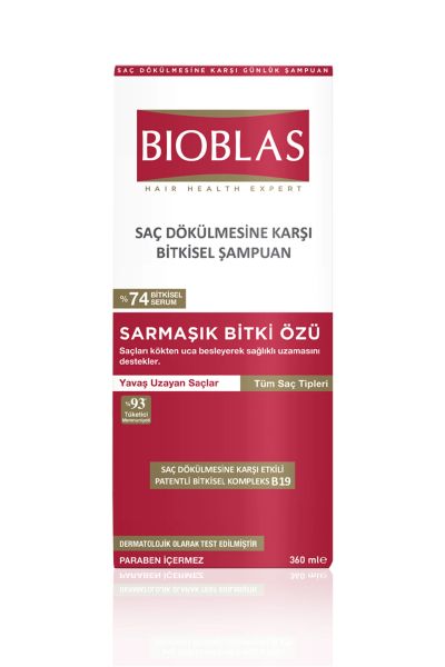 Шампоан против косопад  Bioblas за растеж 360мл.