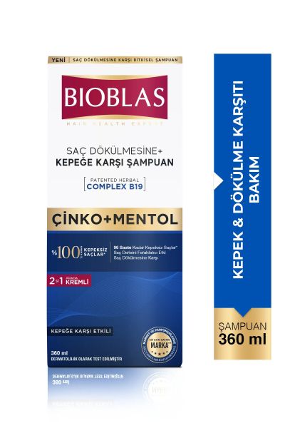 Шампоан против косопад и пърхот Bioblas 360мл.