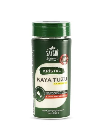 Турска кристална финна каменна сол Saygın Natural 250гр,