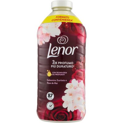 омекотител за тъкани Lenor Gelsomino Scarlatto & Rose de Mai 1.74 л (87 пранета)