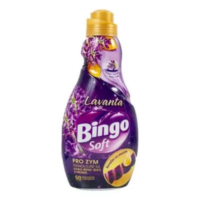 Концентриран омекотител за тъкани Bingo Soft Lavanta  1.44 л (60 пранета)