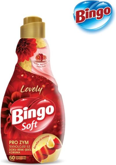 Концентриран омекотител за тъкани Bingo Soft Lavanta 1.44 л (60 пранета)