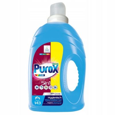 Течен Перилен Гел Purox Color 5in1– 4.3L / 143 Пранета