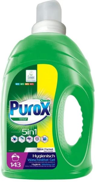 Течен Перилен Гел Purox Universal 5in1– 4.3L / 143 Пранета
