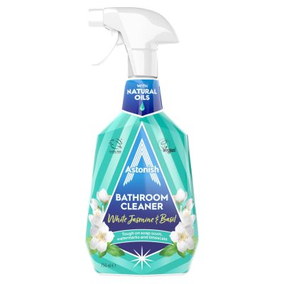 Препарат за баня Astonish Bathroom Cleaner White Jasmine & Basil 750 мл