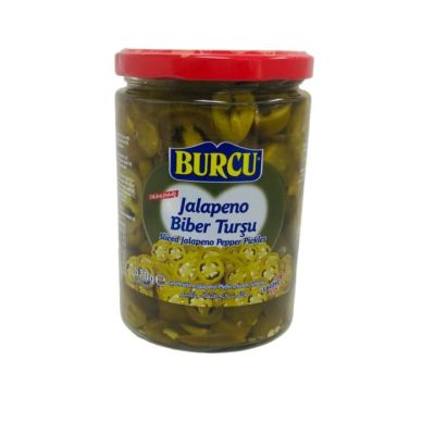 Нарязани халапеньо чушки в саламура Burcu Dilimlenmiş Jalapeno Biber Turşusu 320 г