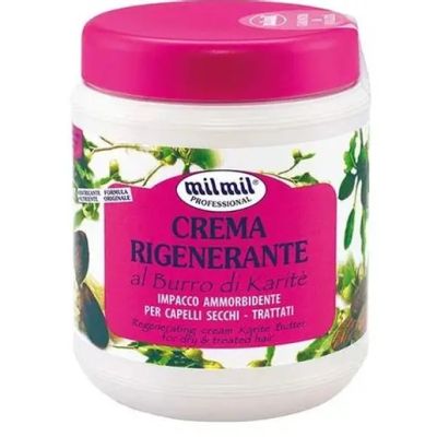 Регенерираща маска за коса с масло от шеа Mil Mil Professional Crema Rigenerante al Burro di Karité 1000 мл
