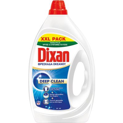 Гръцки течен перилен препарат Dixan Deep Clean Ocean Fresh 70 пранета