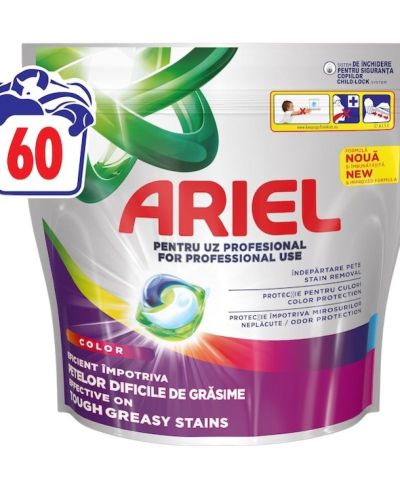 Капсули за пране 60 бр.-Ariel Professional Color за цветно пране 