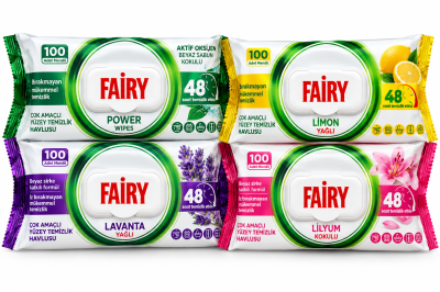 Почистващи кърпи FAIRY MIX 4X100БР.
